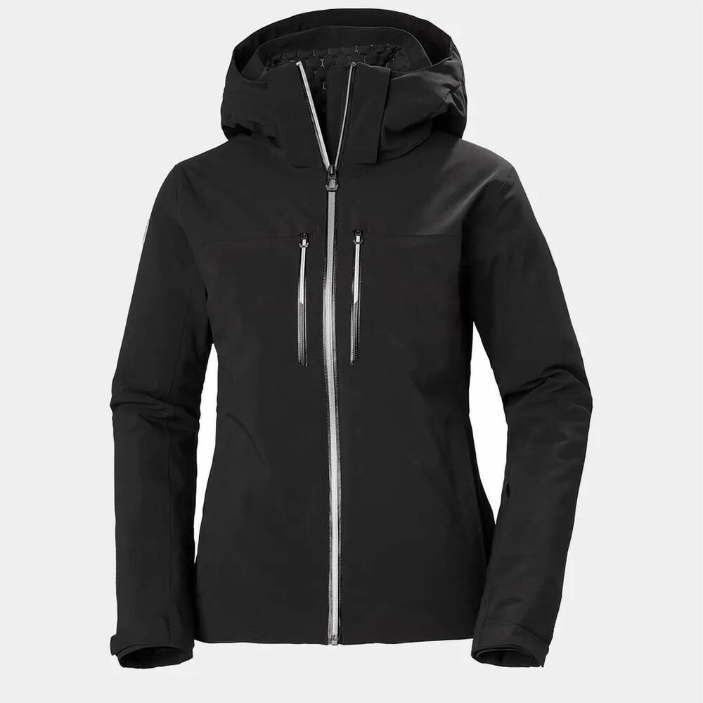 NEW HELLY HANSEN women's alphelia lifaloft jacket in black